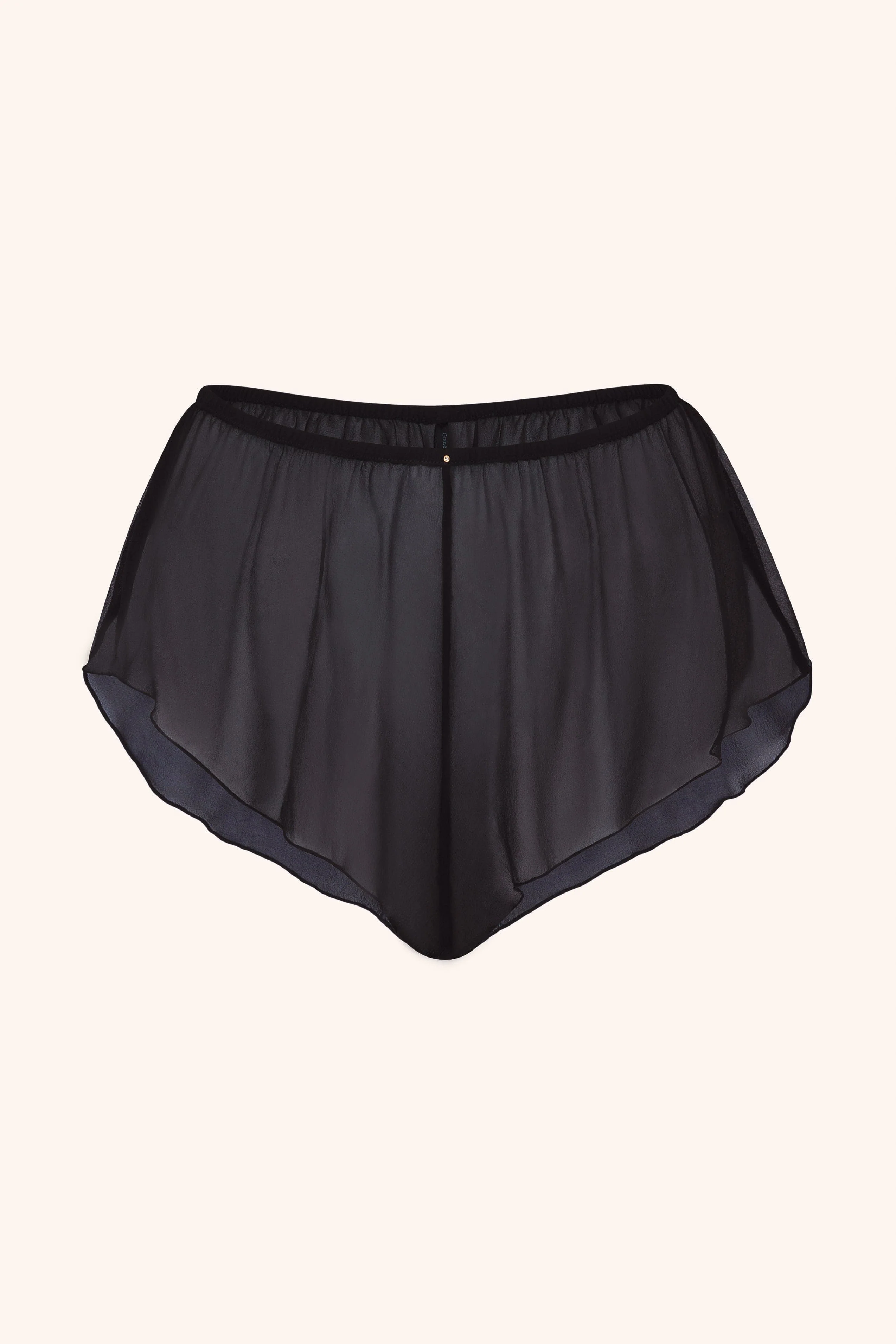 Silk Shorts Black - Image 6
