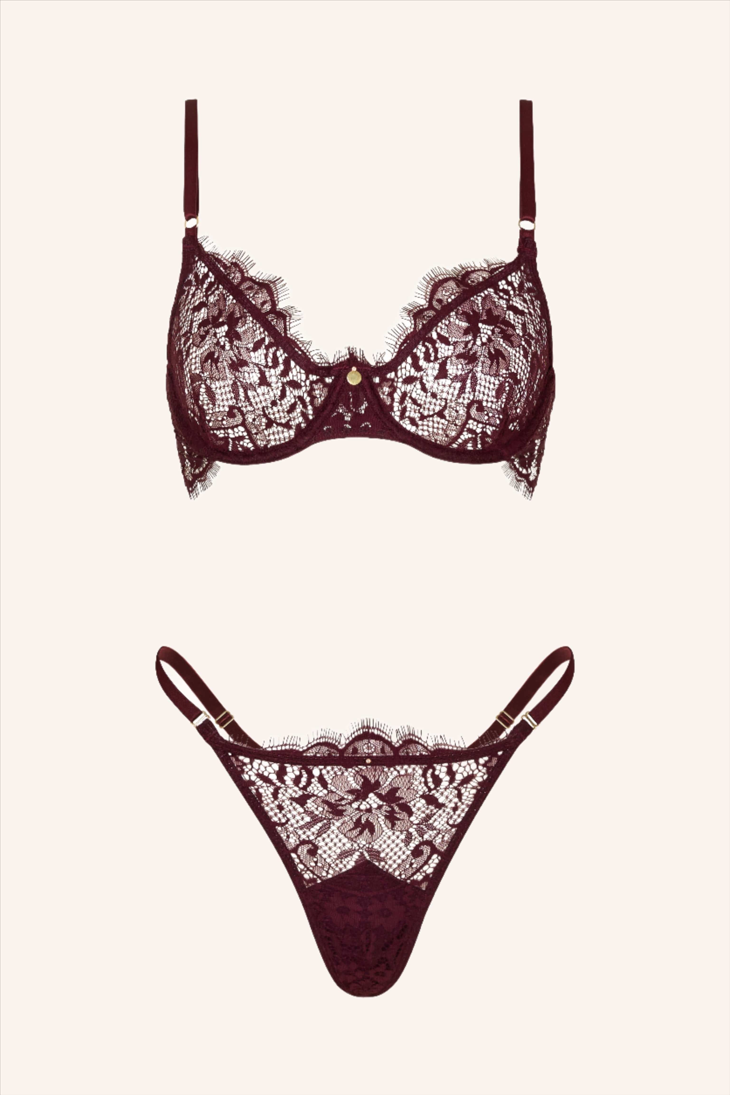 Thong Burgundy - Image 6