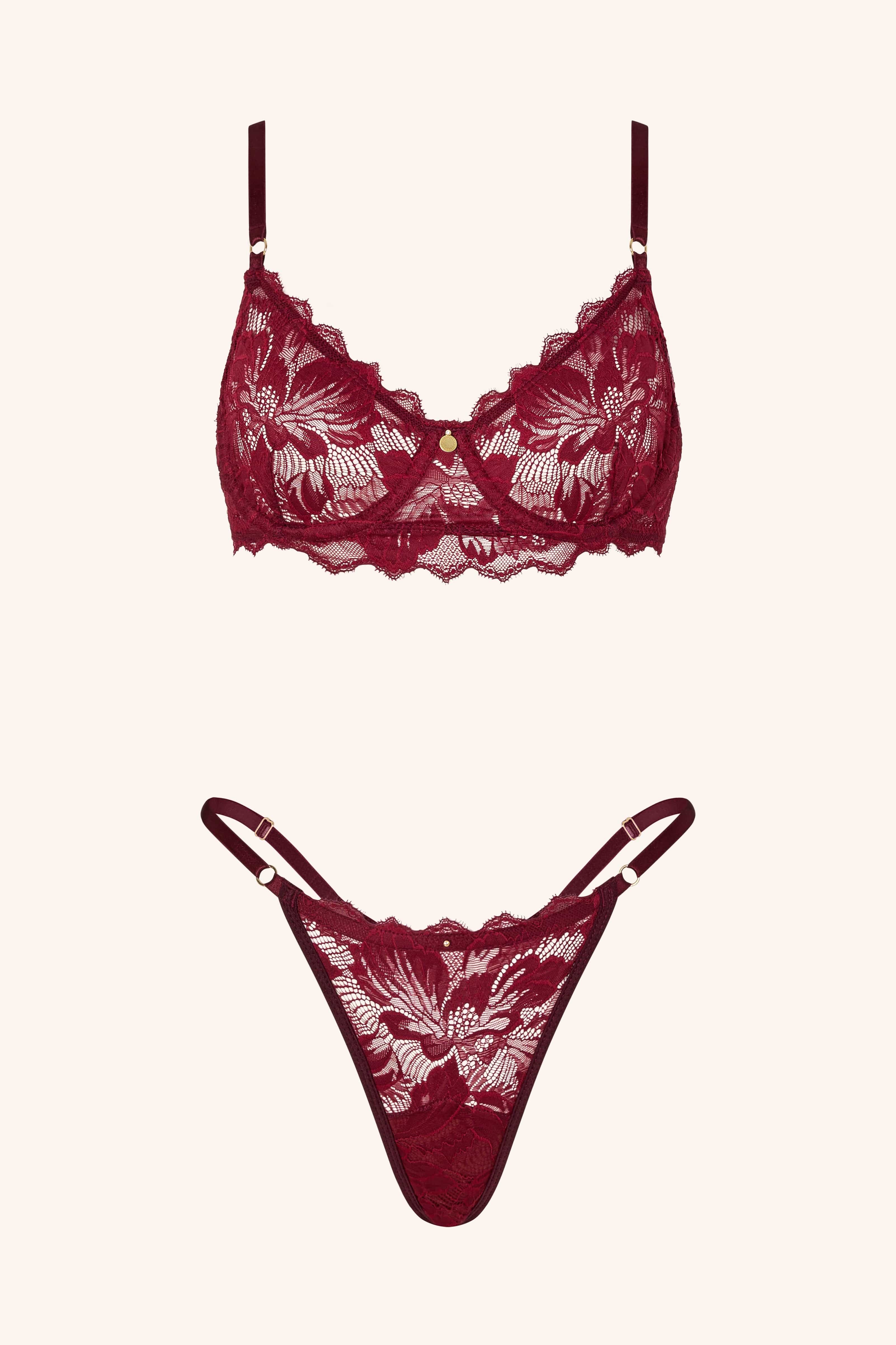 Thong Burgundy - Image 7