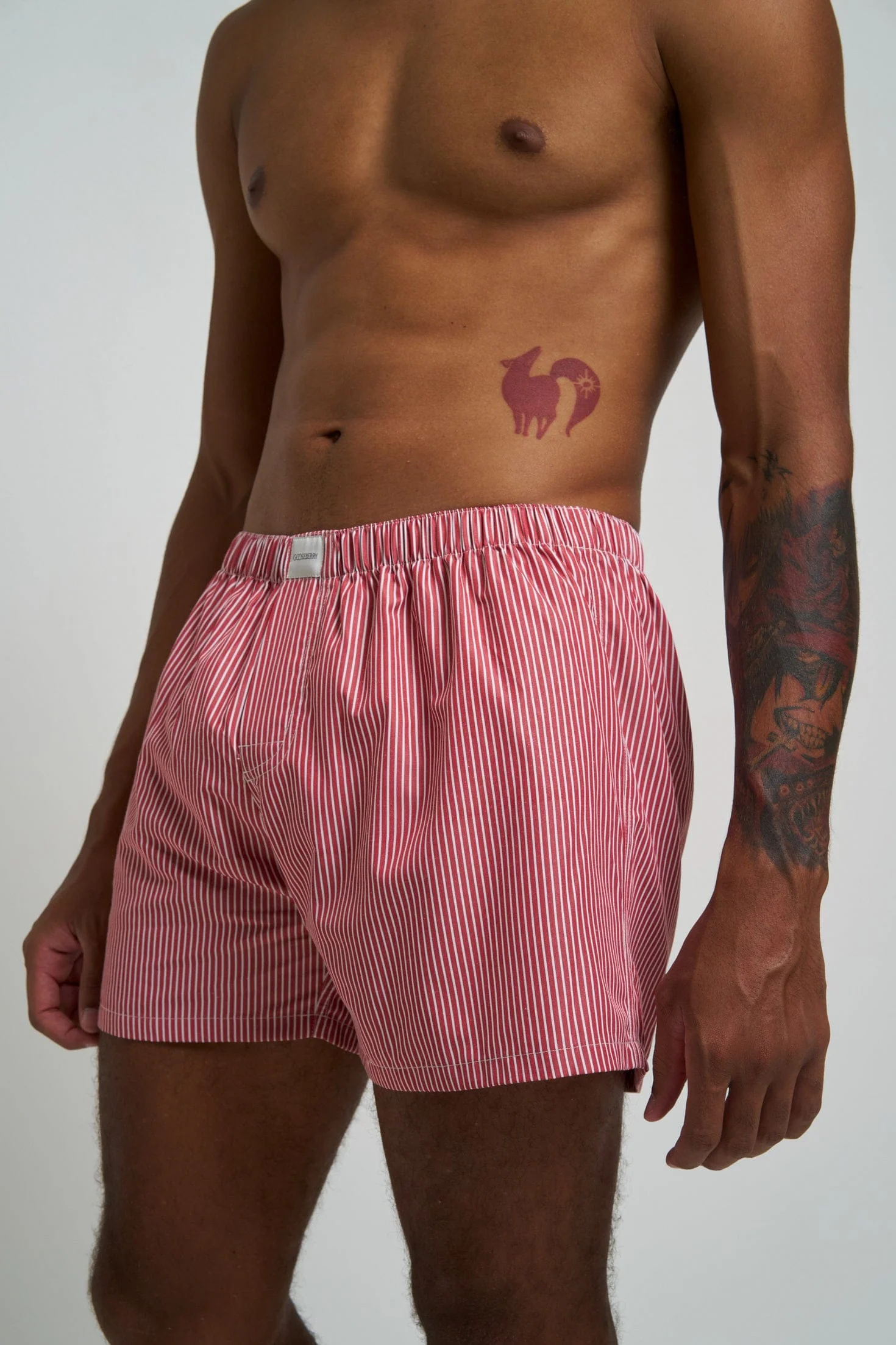 Men's Boxer Red - Image 3