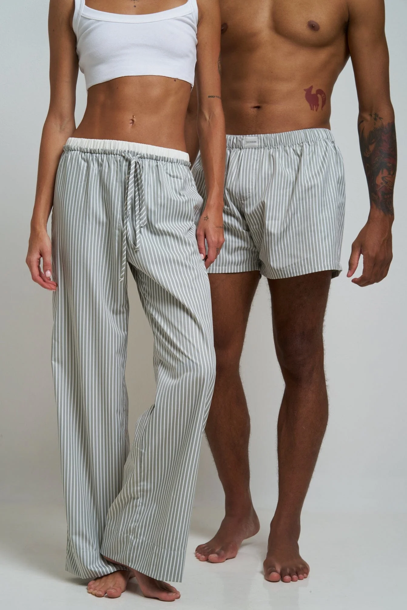 Unisex Pants Grey