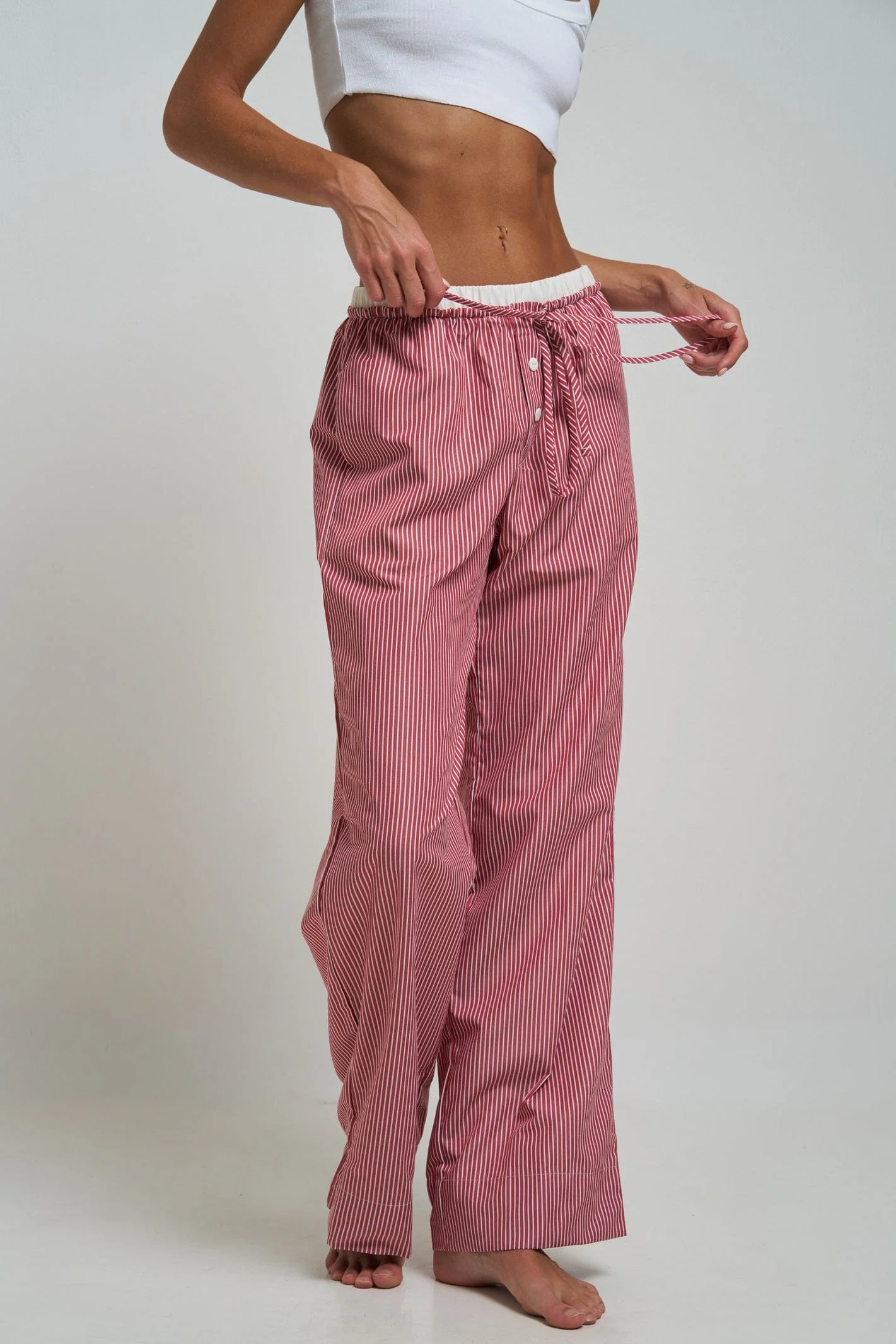 Unisex Pants Red - Image 10