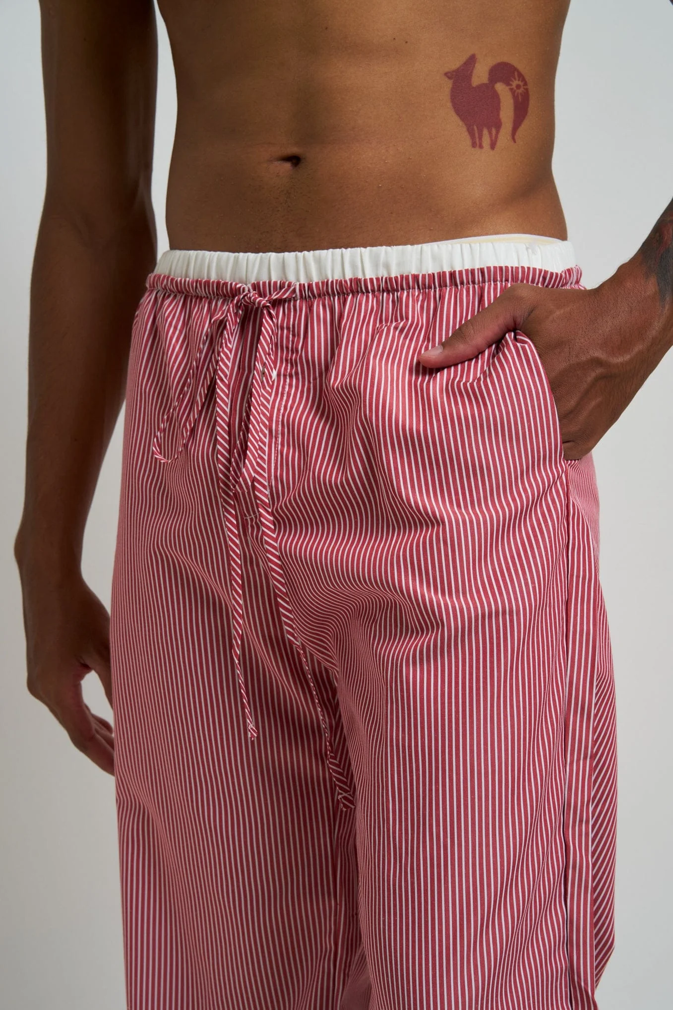 Unisex Pants Red - Image 11
