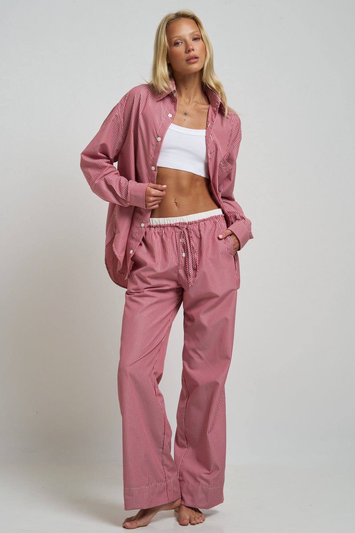 Unisex Pants Red - Image 4