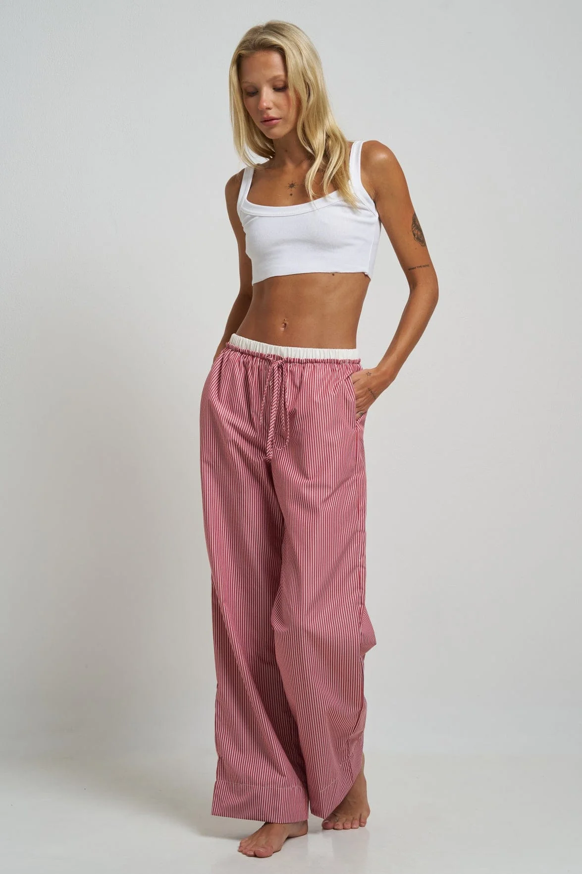 Unisex Pants Red - Image 8