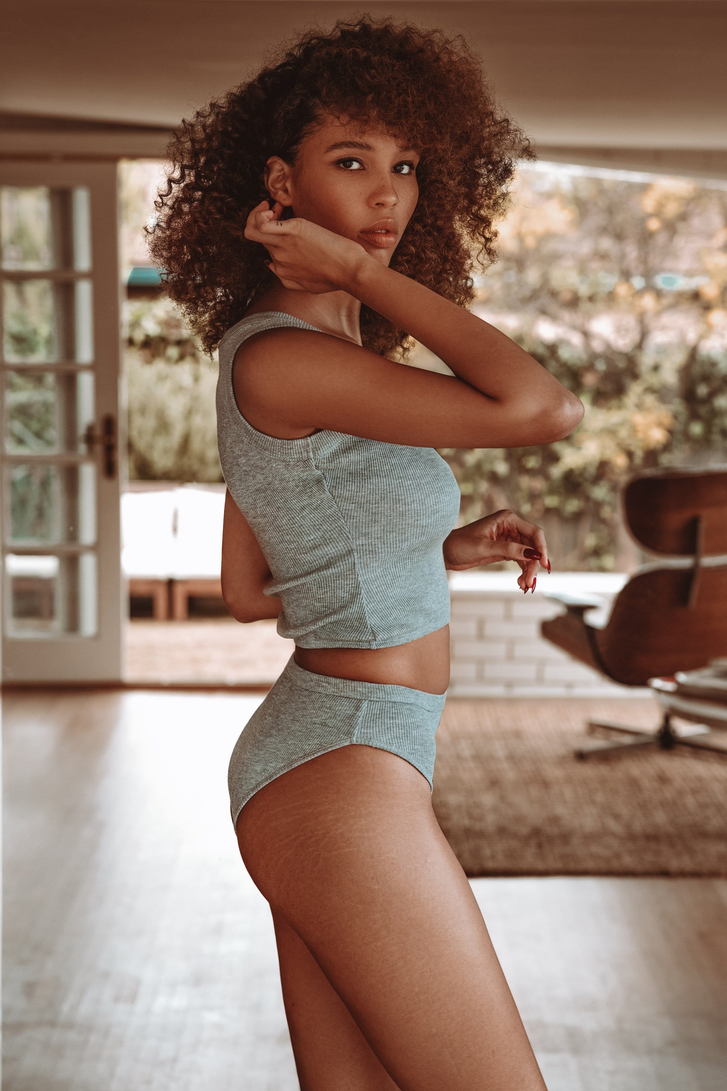 Rib Briefs Grey - Image 5