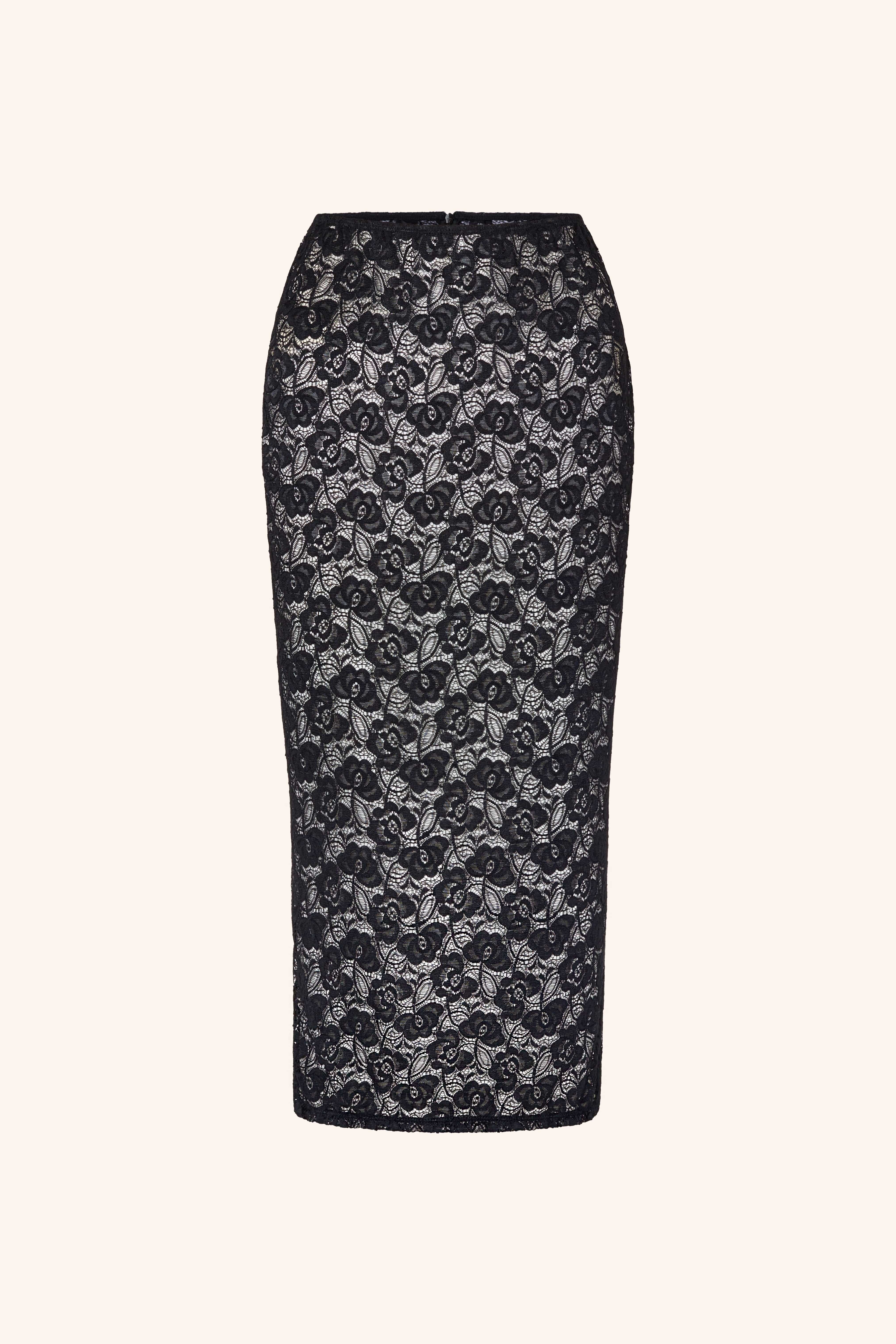 Lace Skirt Black - Image 9