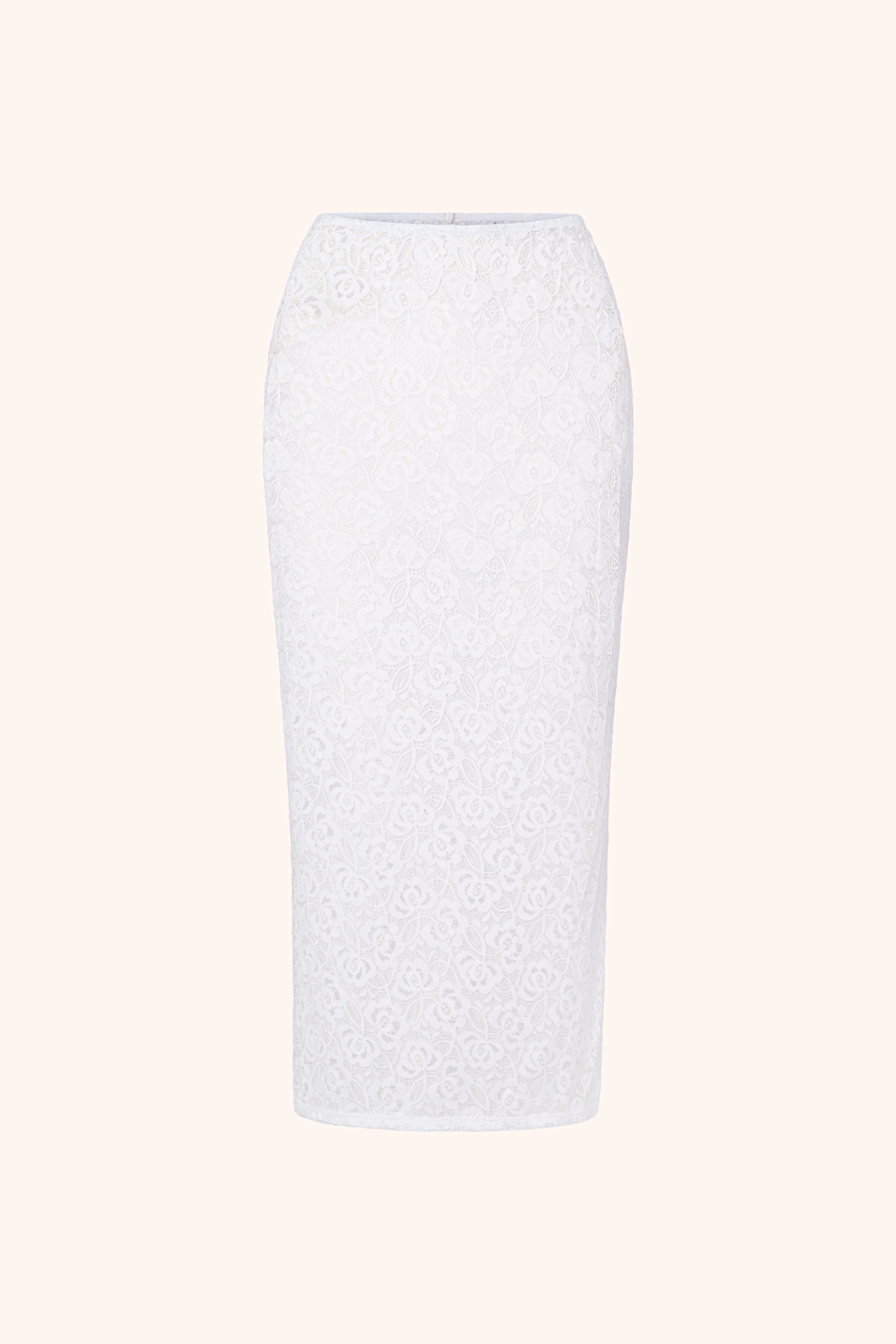 Lace Skirt White - Image 7