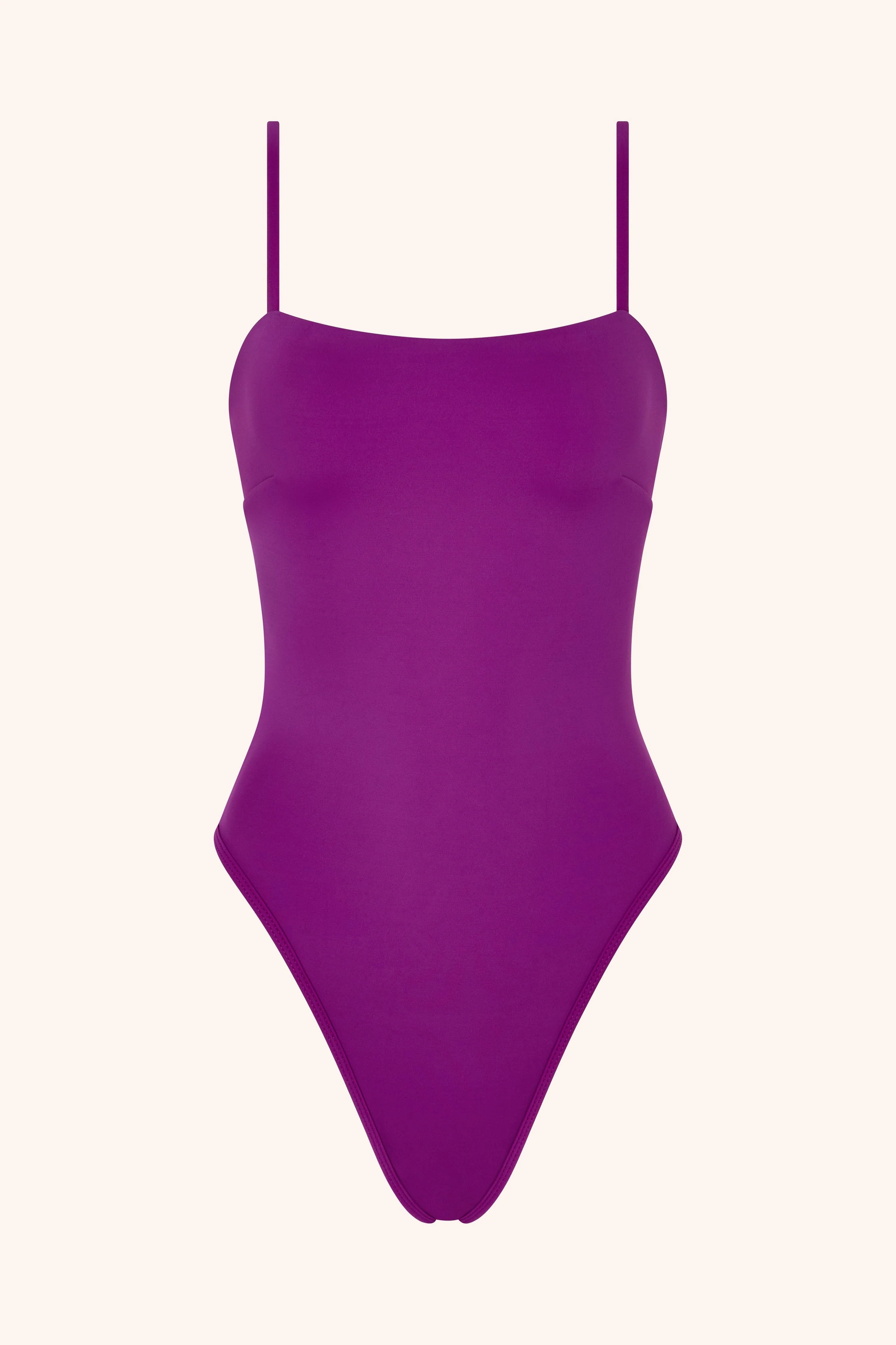One Piece Tank Plum
